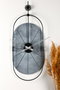 Wallity Sntr - Silver Reloj de pared decorativo